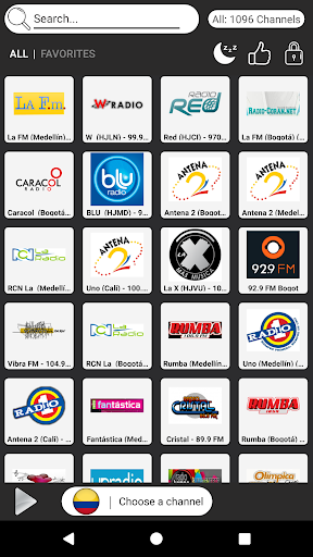Android application Colombia Radio Stations-AM FM screenshort