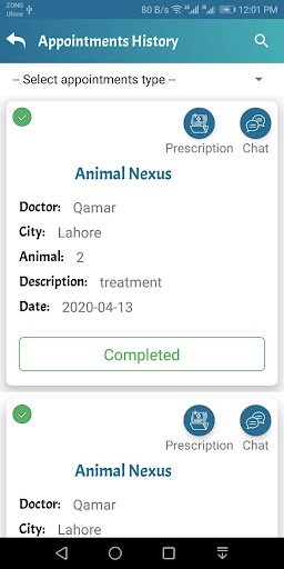 Animal Nexus 365 - Admin Screen 3