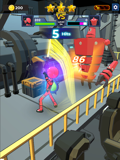 Screenshot of Supreme Saberman: Stickman