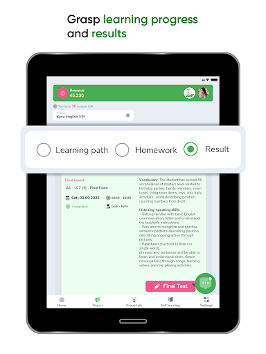 Screenshot of Kyna English