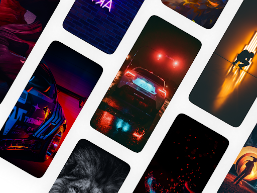 Android application Dark Theme Wallpaper screenshort