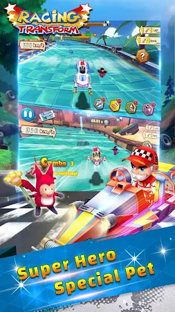 Game screenshot Racing Transform - Sky Race hack