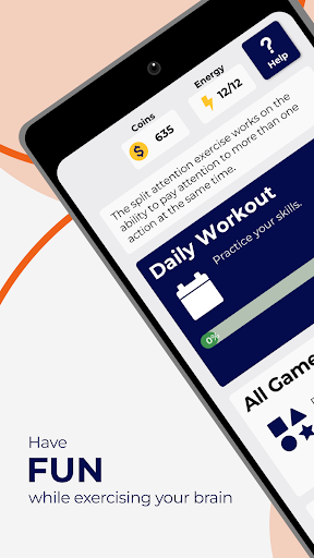 Android application Active Brain screenshort