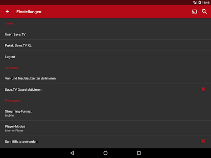 Save.TV – TV Recorder, Fernseh Screenshot