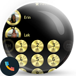 Cover Image of 下载 Theme Dialer Metal Gold  APK