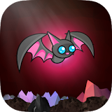 Bat cave Flying out of away icon