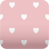 cute pink hearts Wallpaper icon
