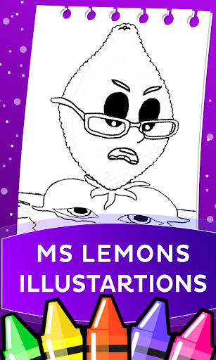Ms Lemons Scary Mod Coloring