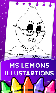 Ms Lemons Scary Mod Coloring