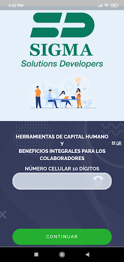 Android application SIGMA screenshort