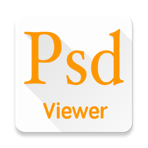 PSD viewer. PSD viewer icon.