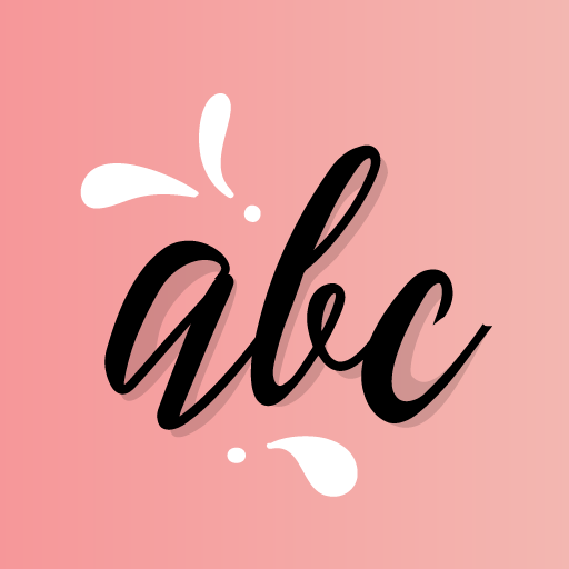 Calligraphy word art designer Logo