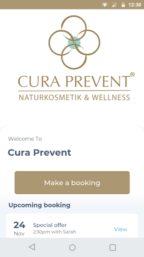 Android application Cura Prevent screenshort