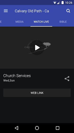 Calvary Old Path Screen 3