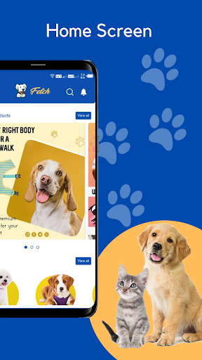 Android application Europet CRM-Sales screenshort