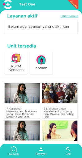 SmartRSCM by SiapDok Screen 2