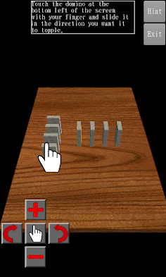 3D Domino Toppling - Screenshot 1