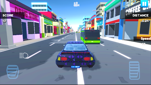 Highway Racer Car Simulation