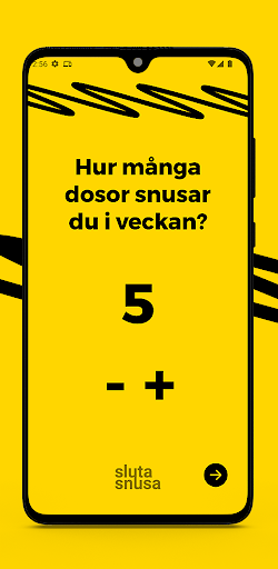 Sluta Snusa Screen 3