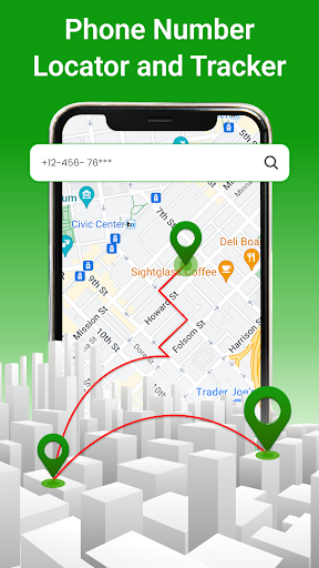 Android application Mobile Number Location Tracker screenshort