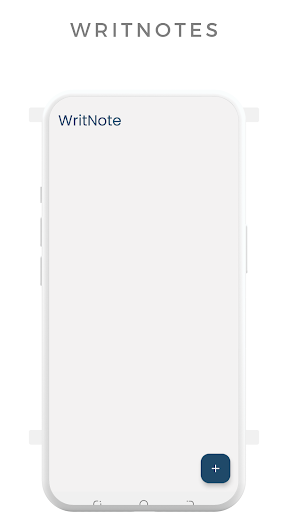 Android application WritNotes screenshort