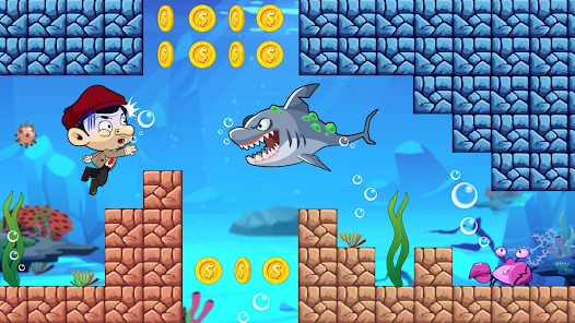 Captura de Pantalla 21 Super Bean Adventure: Run Game android