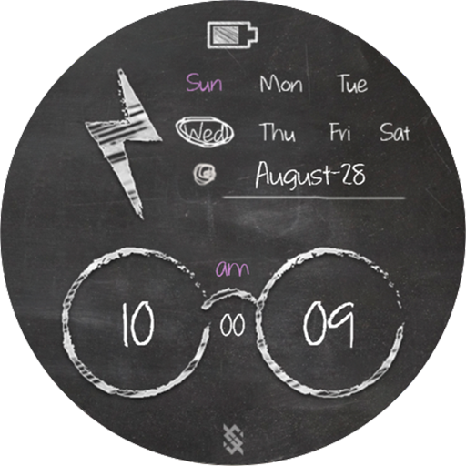 BFF21- Blackboard Art Glass icon