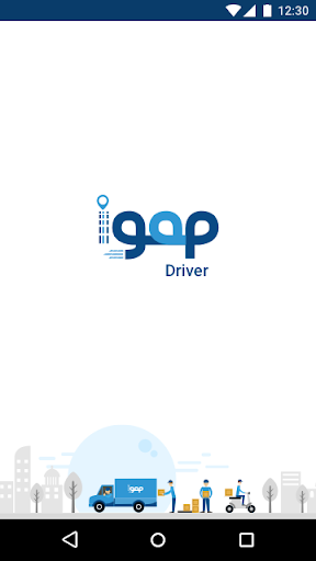 Android application iGAP DRIVER screenshort