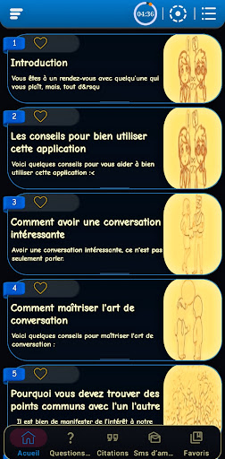 Anteprima dell'app