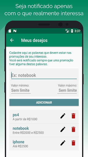 Gafanhoto - Promoções, Descont Screen 3
