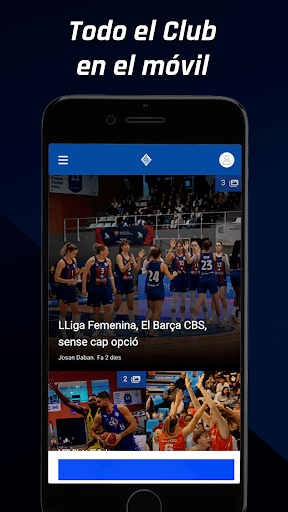 Android application CB Santfeliuenc screenshort