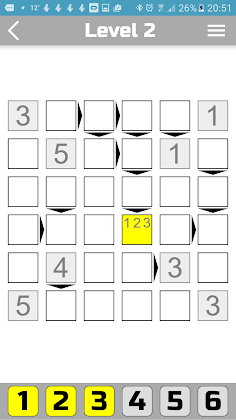 Futoshiki - Screenshot 3