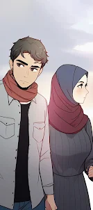 Anime Muslim Couple Wallpapers