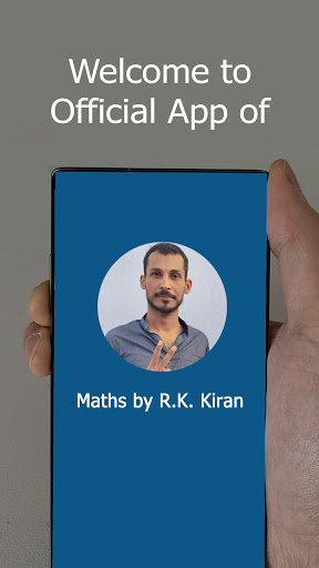 Android application Maths by R.K. Kiran screenshort