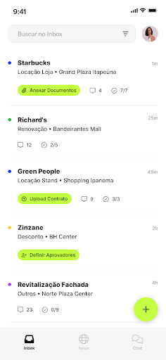 Android application Nimble screenshort