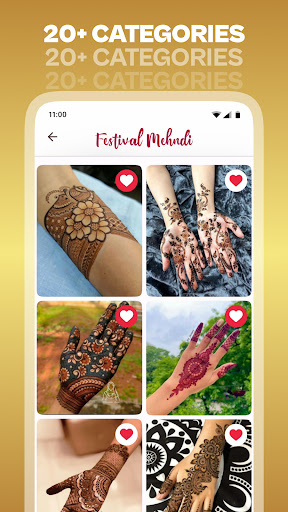 Mehndi Design 2023: Simple Screen 3