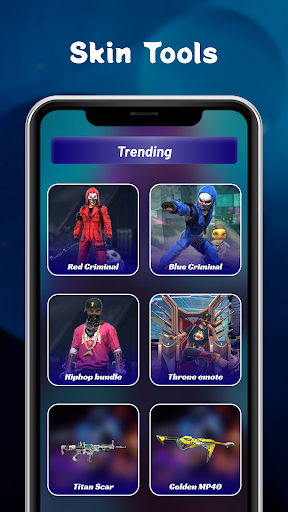 FFF FF Skin Tools Screenshot 1 - AppWisp.com