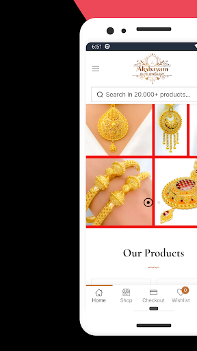 Android application Akshayam Elite Jewellery screenshort