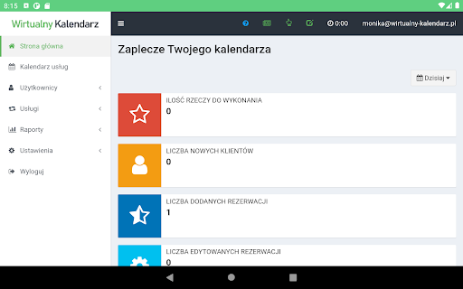 Wirtualny Kalendarz Screen 3
