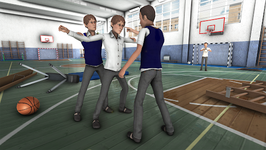 Alto Escola 3D Ruim Bully Guys