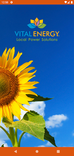 Android application Vital Energy Solutions screenshort