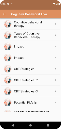 Cognitive Behavioral Therapy Screen 2