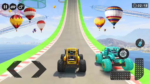 Monster Truck Stunt Game Screen 2