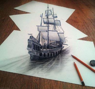 Gallery of 3D Paper Paintings