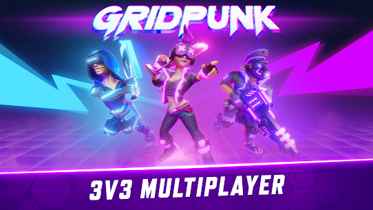 Gridpunk Battle Royale 3v3 PvP MOD APK (Unlimited Resources) Download 7