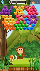 Baby Monkey: Bubble Shooter