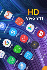 Captura 9 launcher Theme For Vivo Y11 wi android