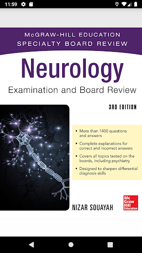 Android application Neurology Examination and Boar screenshort
