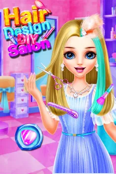 Hair Designer DIY Salon - Screenshot 1