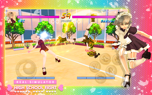 High School Girl Real Battle Simulator Fight Life v9.0 MOD APK (Unlimited Money) Free For Android 8